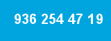 936 254 47 19 936 254 47 19